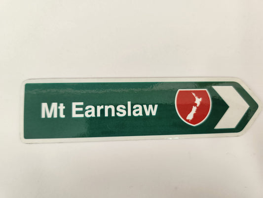 Magnet Road Signs - Mt Earnslaw